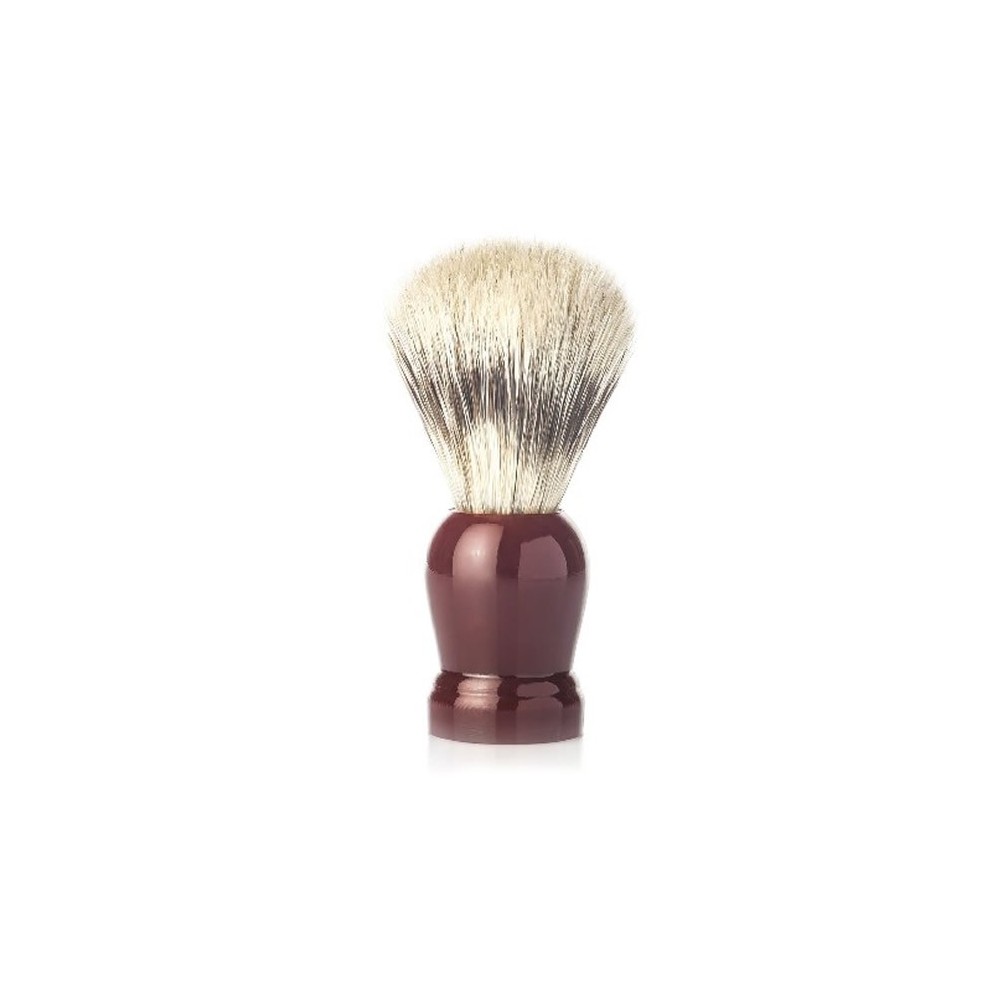 Vielong J&M Natural Bristle Shaving Brush 21mm Brown