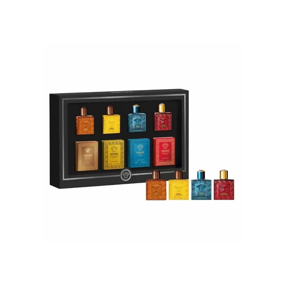 Versace Miniature Collection Pour Homme 4x5ml Set 4 Pieces