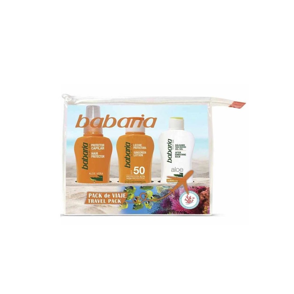 Babaria Sunscreen Lotion Spf50 100ml Set 3 Pieces