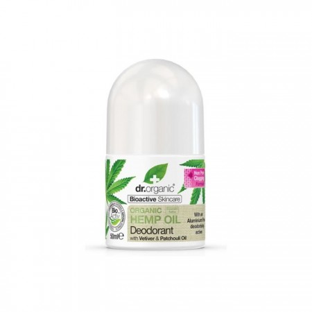 Dr. Organic kanapių aliejaus dezodorantas 50ml