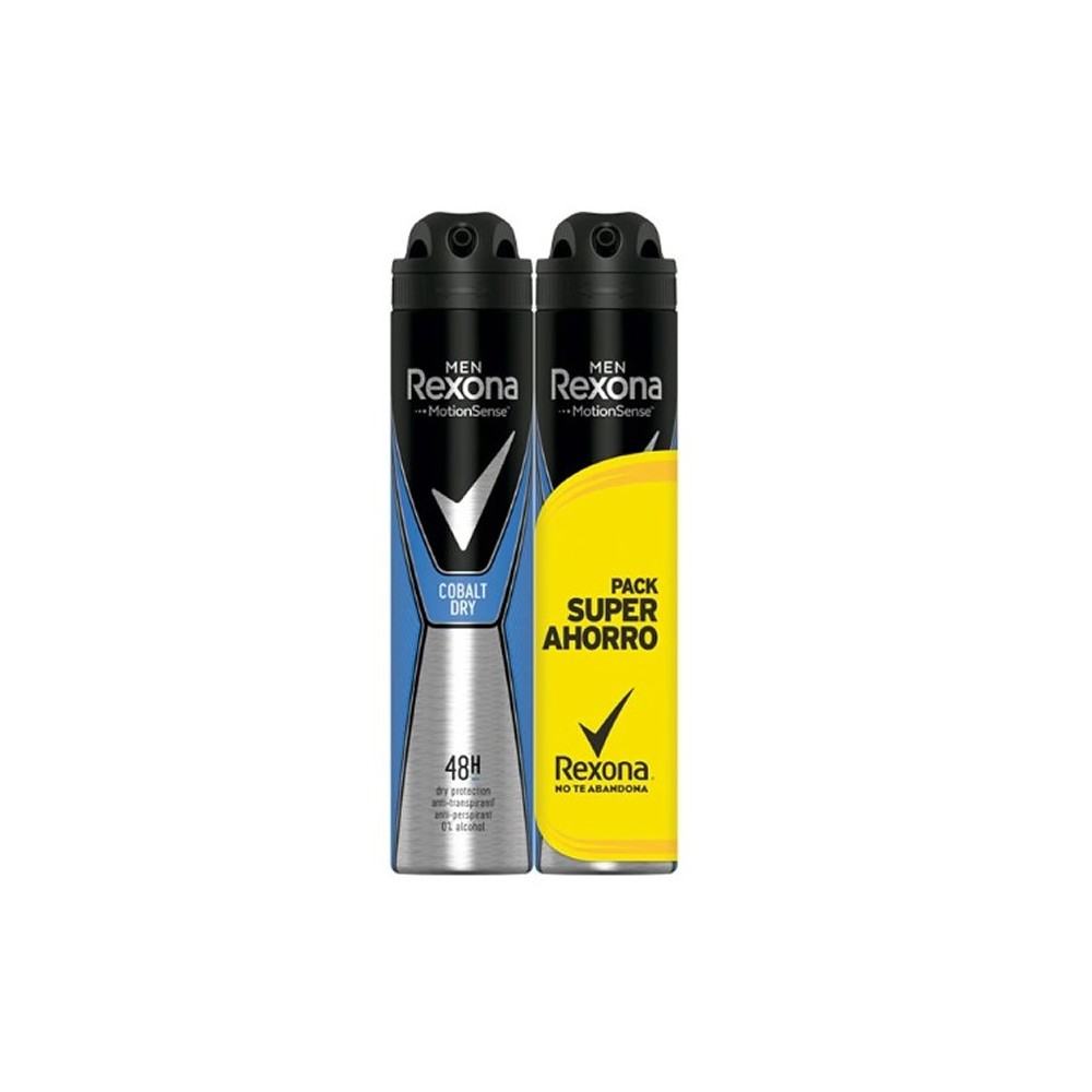 Purškiamas dezodorantas "Rexona Men Motion Sense Cobalt Dry Deodorant Spray" 2x200ml