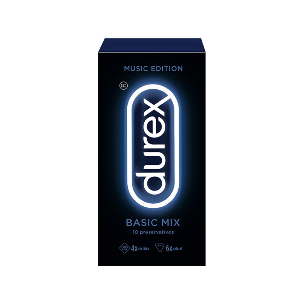 Durex Music Edition Basic Mix 10 vnt