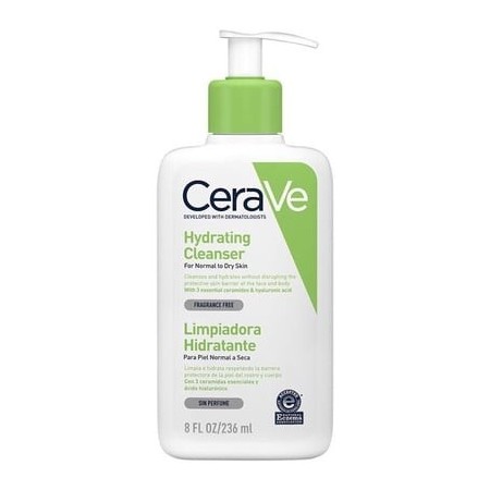 Cerave Hydrating Cleanser veido ir kūno prausiklis  236ml