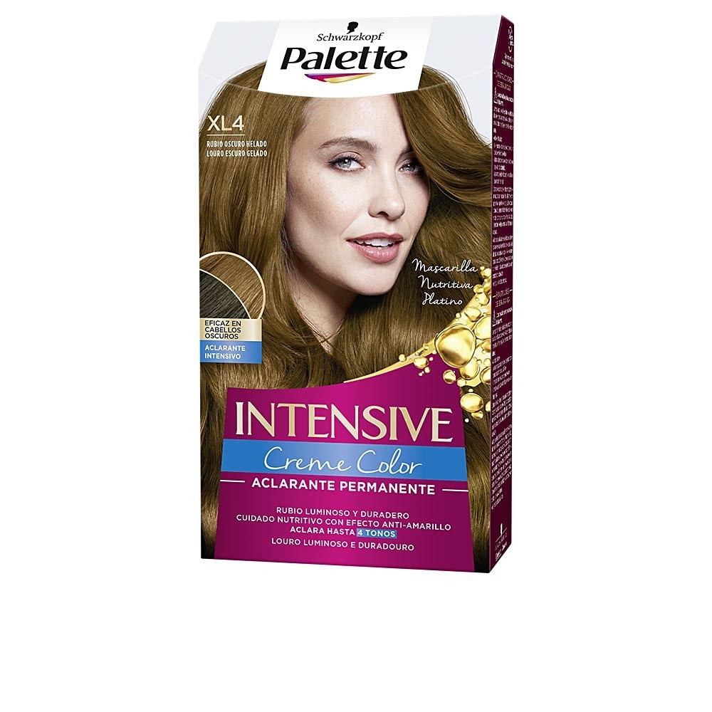 Schwarzkopf Palette Intense Color Cream L4 Icy Dark Blonde - plaukų dažai