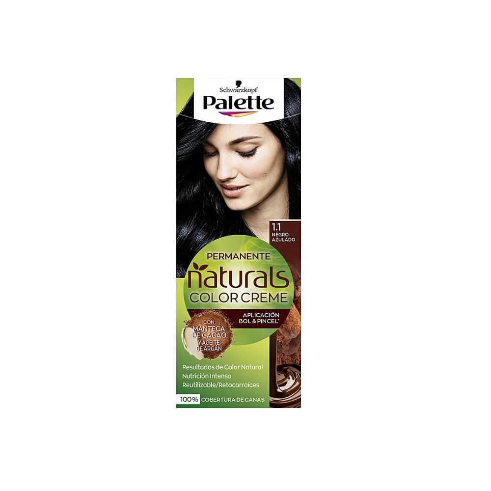 Schwarzkopf Palette Naturals Color Creme 1.1 Bluish Black