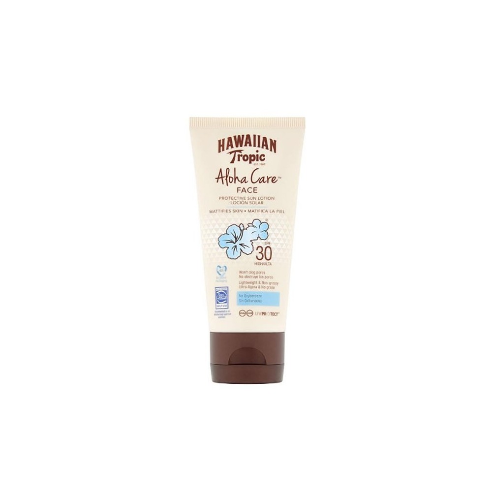 "Hawaiian Tropic Aloha Care" veido losjonas nuo saulės Spf30 90ml