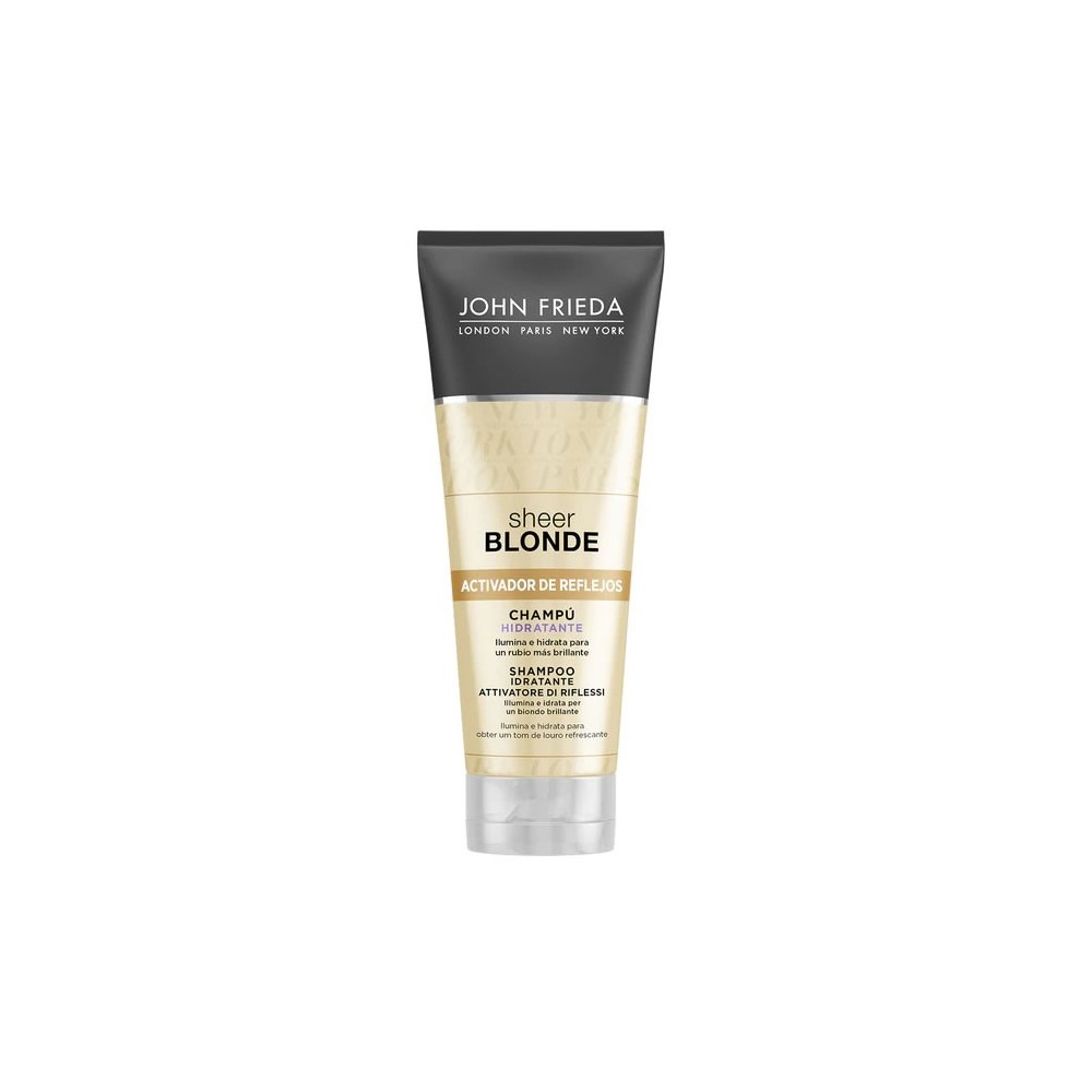 Šampūnas "John Frieda Sheer Blonde Highlight Activating Brightening Shampoo Lighter Blondes" 250ml