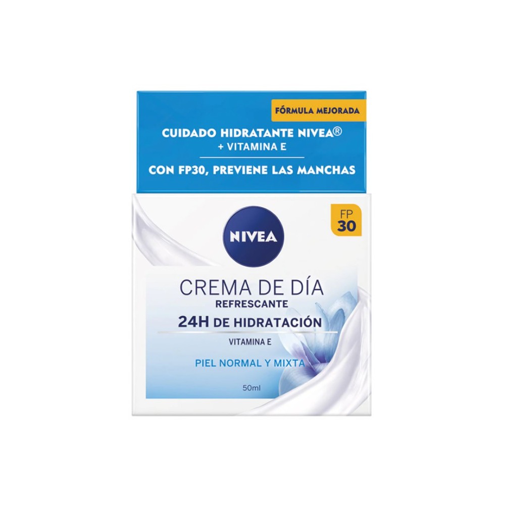 Nivea Moisturizing Day Care Spf30 normaliai ir mišriai odai 50ml