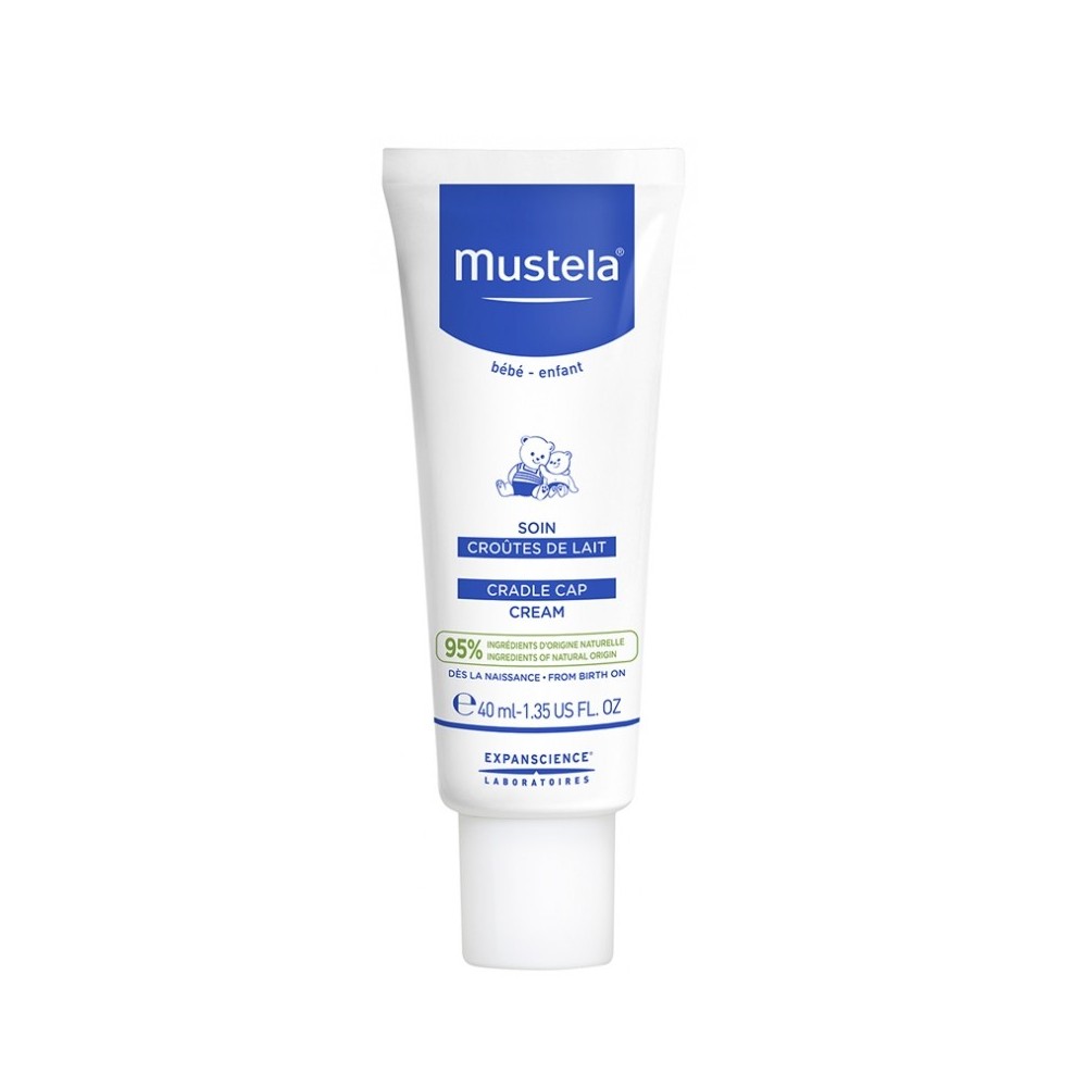 "Mustela Cradle Cap Care" Kūdikių kremas 40ml