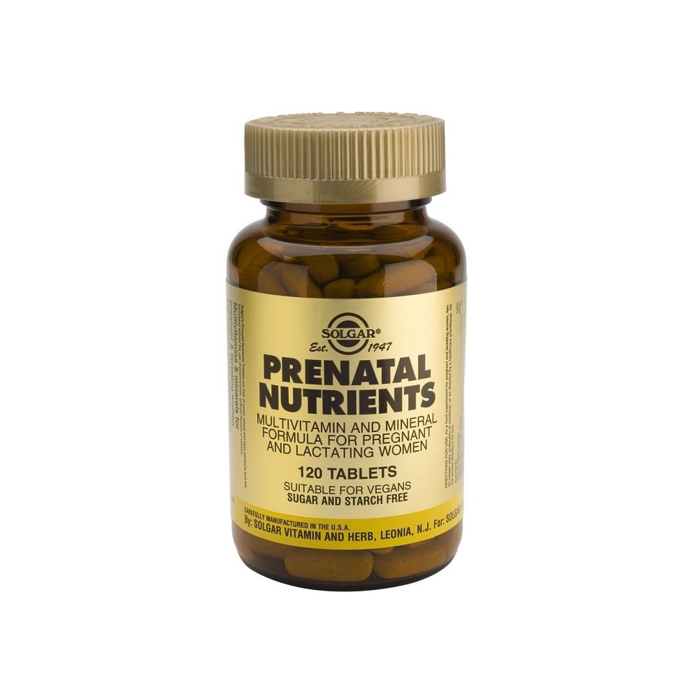 "Solgar Prenatal Nutrients" 120 tablečių