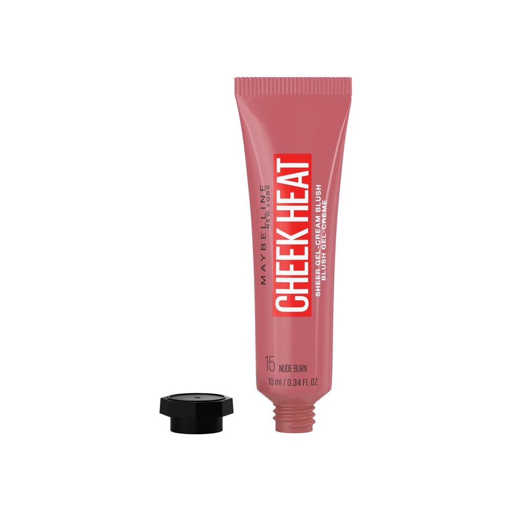 Maybelline Cheek Heat Gel-Cream Blush 15 Nude Burn