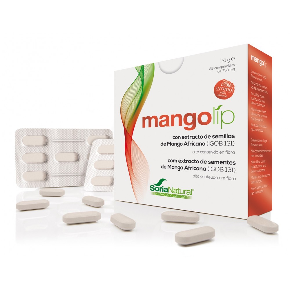 Soria Mangolip 750 Mg 28 tablečių