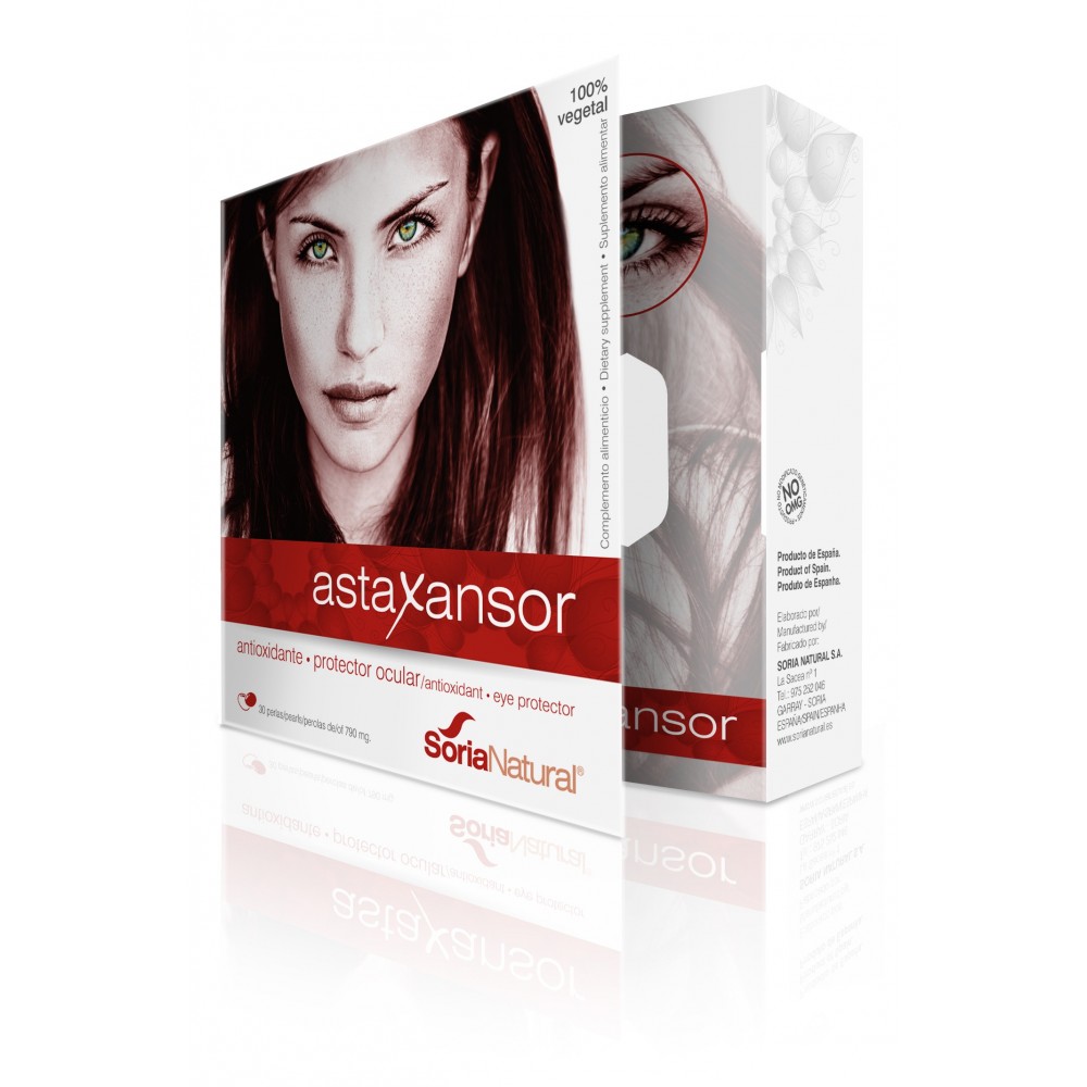 Soria Astaxansor 790 Mg X 30 perlų
