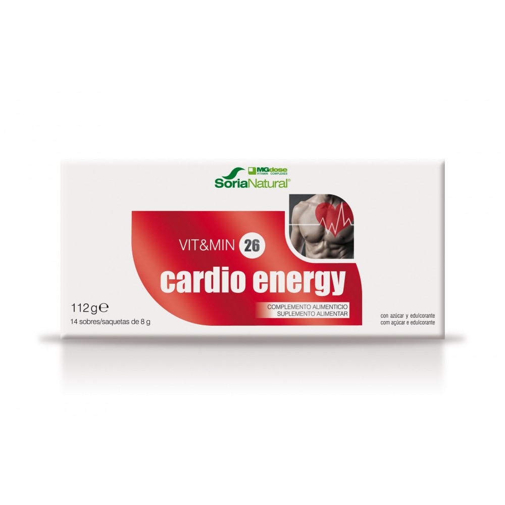 Mgdose Vit y Min 26 Cardio Energy 8g 14 vnt