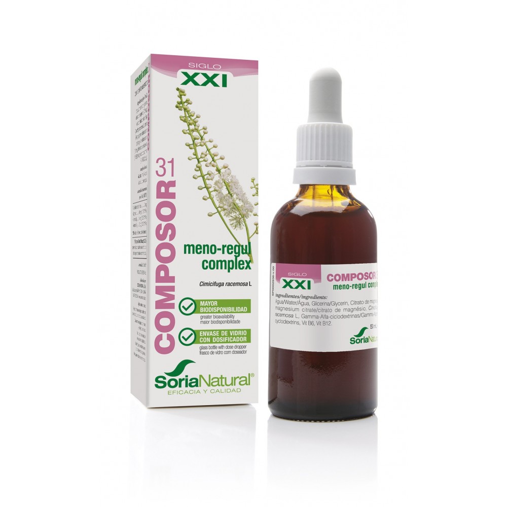 Soria Composor 31 Menoregul Complex 50ml Xxi