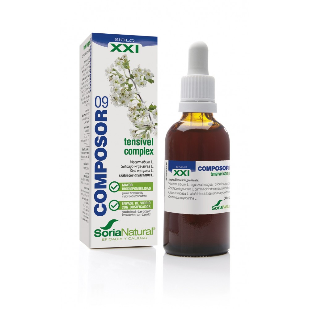Soria Composor 9 Crataegus (paprastasis erškėtis) S Xxi 50ml