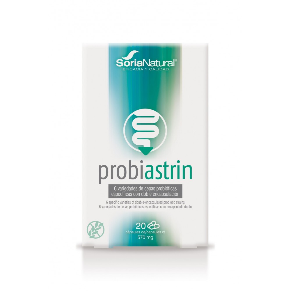 Soria Probiastrin 20 kapsulių X 570g