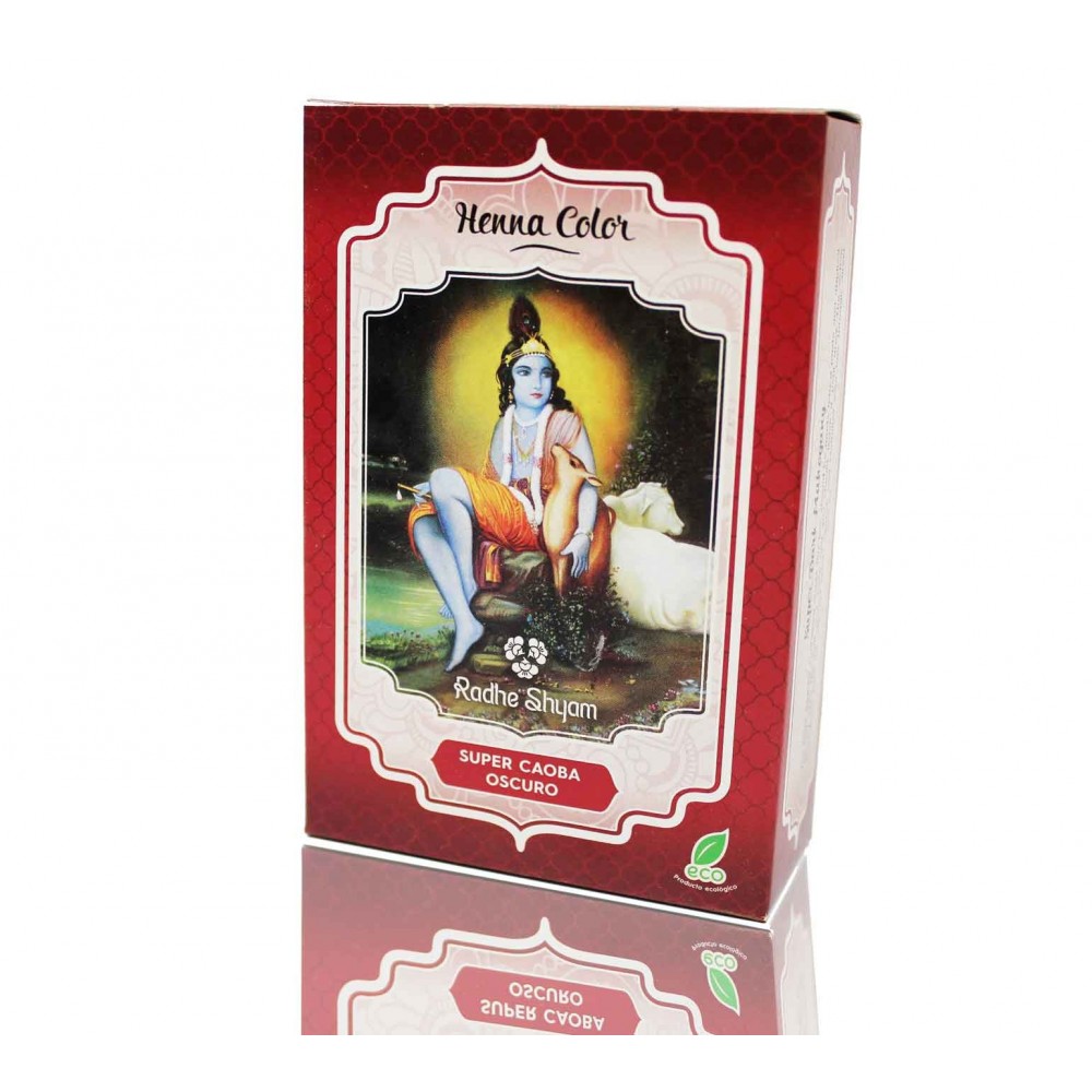 "Radhe Henna Super Dark Mahogany" milteliai 100g