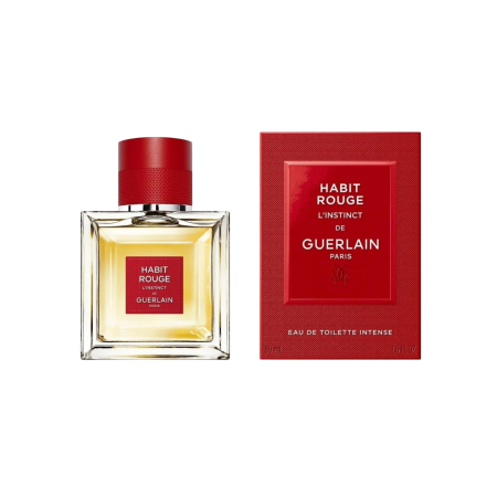 Guerlain, Habit Rouge L'Instinct, Eau De Toilette, For Men, 50 ml