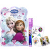Set Disney: Frozen, Body Stickers, All Over The Body + Frozen, Cardboard Bookmark + Frozen, Eau De Toilette, For Girls, 9.5 ml *