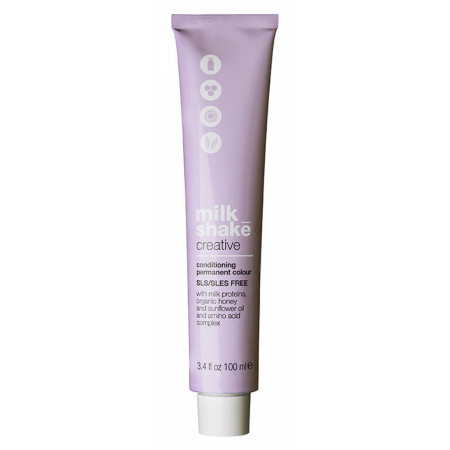 Milk Shake, Creative, SLS/SLES-Free, Permanent Hair Dye, 4.64R Red Medium Brown, 100 ml