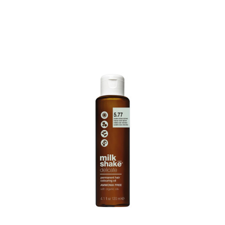 Milk Shake, Delicate, Ammonia-Free, Permanent Hair Colouring Oil, 5.4 , 120 ml