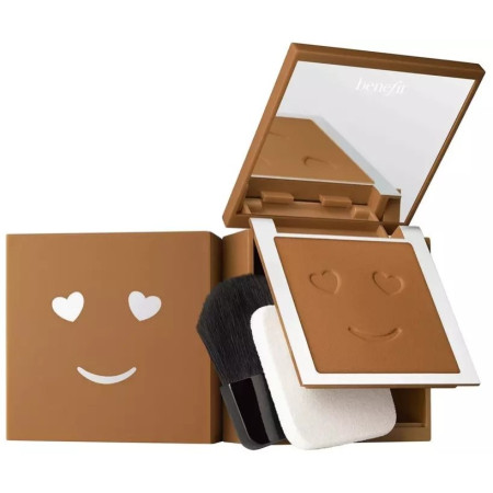 Benefit, Hello Happy Velvet, Matte Finish, Compact Foundation, 12, Dark Warm, 7 g
