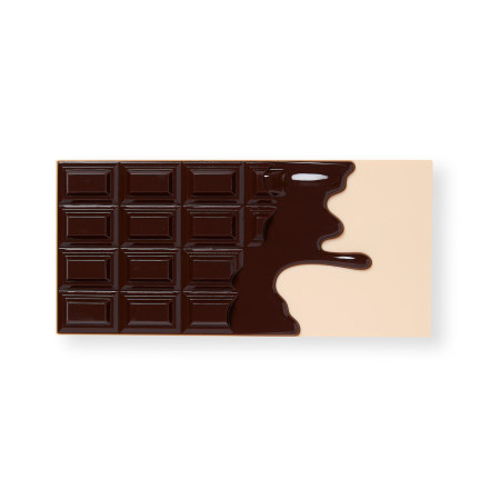 Makeup Revolution, I Heart, Eyeshadow Palette, Caramel Nudes Chocolate, 18 Shades, 18 g