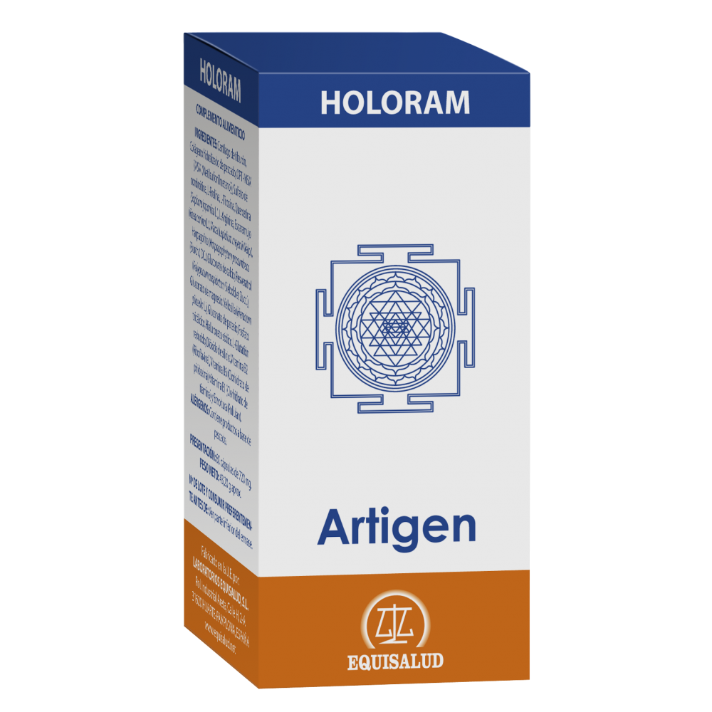 Equisalud Holoram Artigen 560 Mg X 60 kapsulių