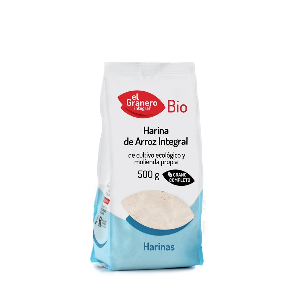 Granero Harina De Arroz Integral Bio 500 Gramos