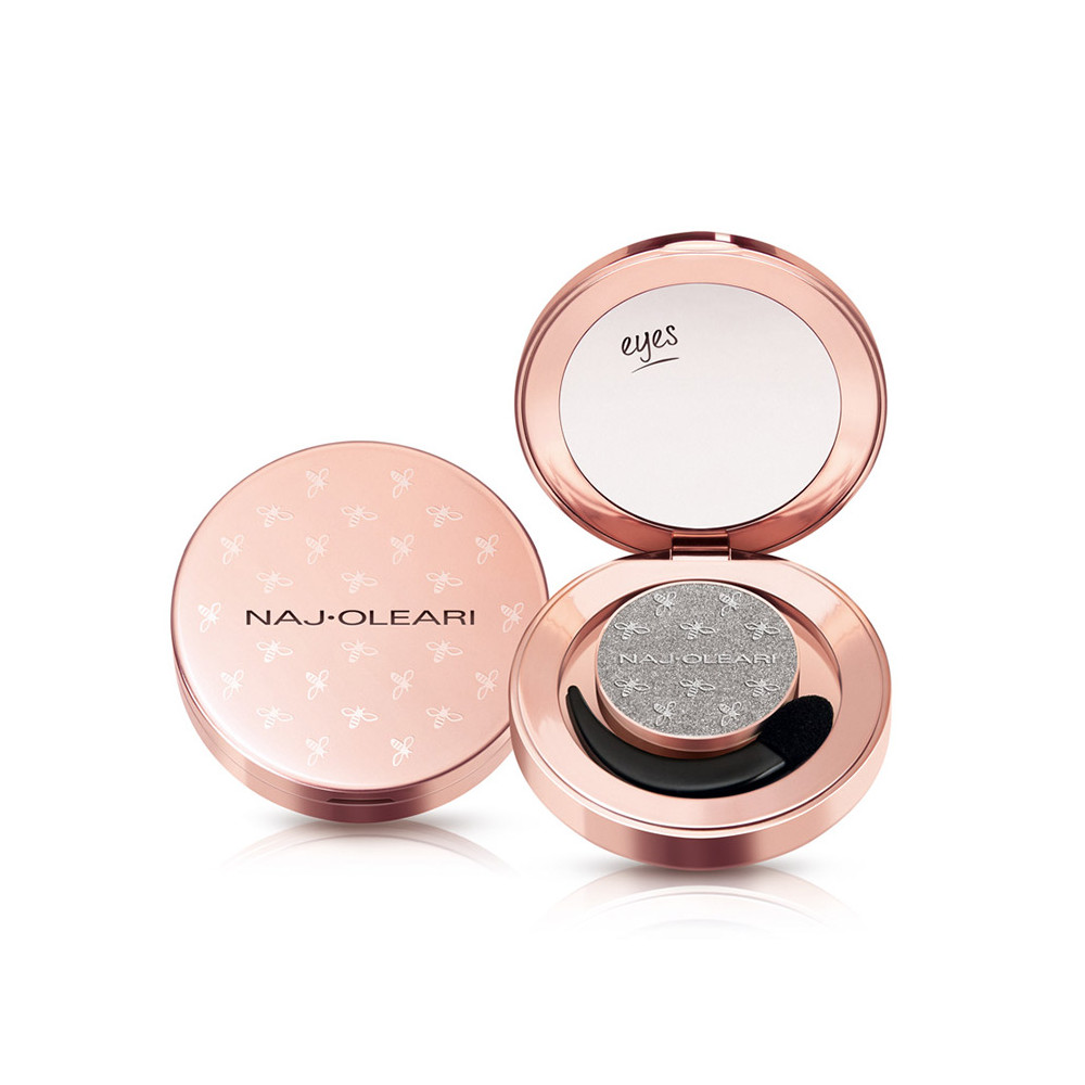 Naj Oleari, Colour Fair, Eyeshadow Powder, 19, Starry Silver, 2 g