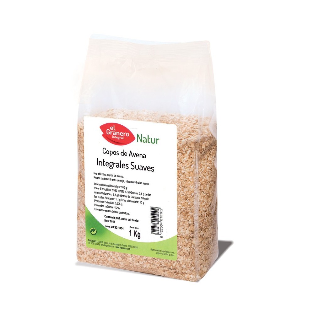 Granuliuotos kopos, suvertos iš avenų, integruotos, 1 kg