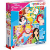 Set Duo, Clementoni, Supercolor, Disney Princess, Puzzle, For Girls, 3+ years, 2 x 20 pcs