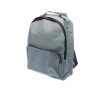 Calvin Klein, School, Polyurethane, Textile Backpack, Gray, Travel, Unisex