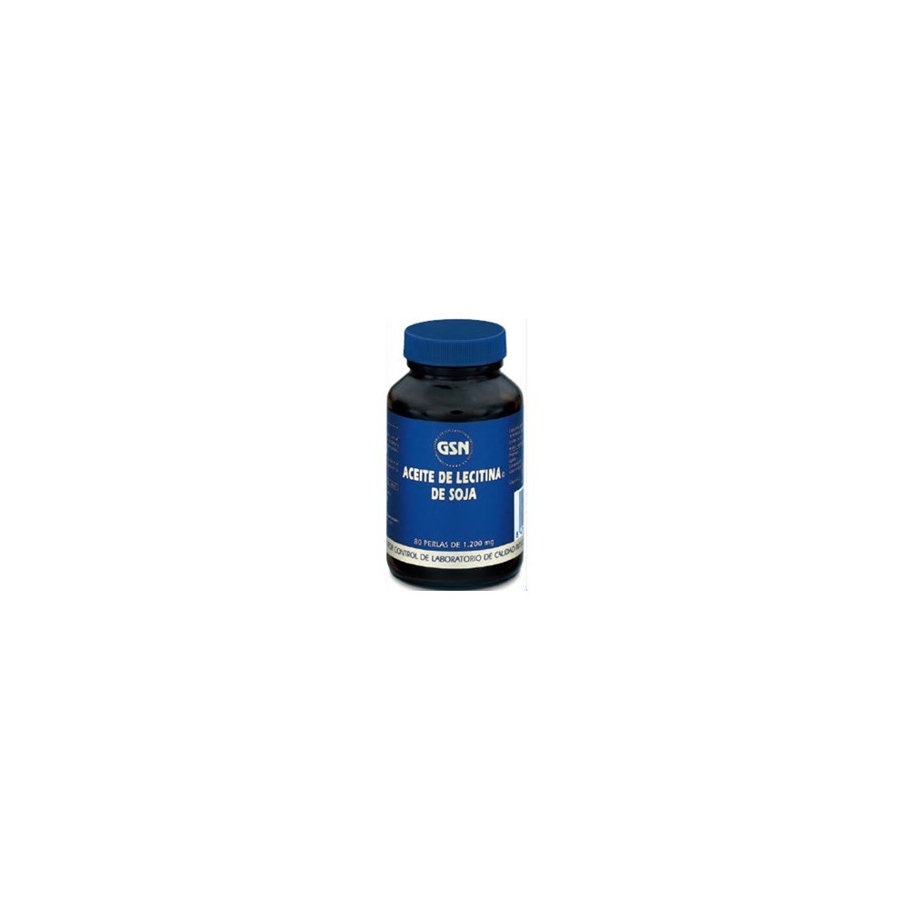 Gsn Aceite Lecitina 1200 Mg 80 Per