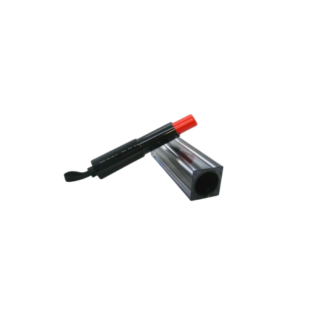 Givenchy, Rouge Interdit Vinyl, Satin Finish, Cream Lipstick, 08, Orange Magnetique, 3.3 g *Tester