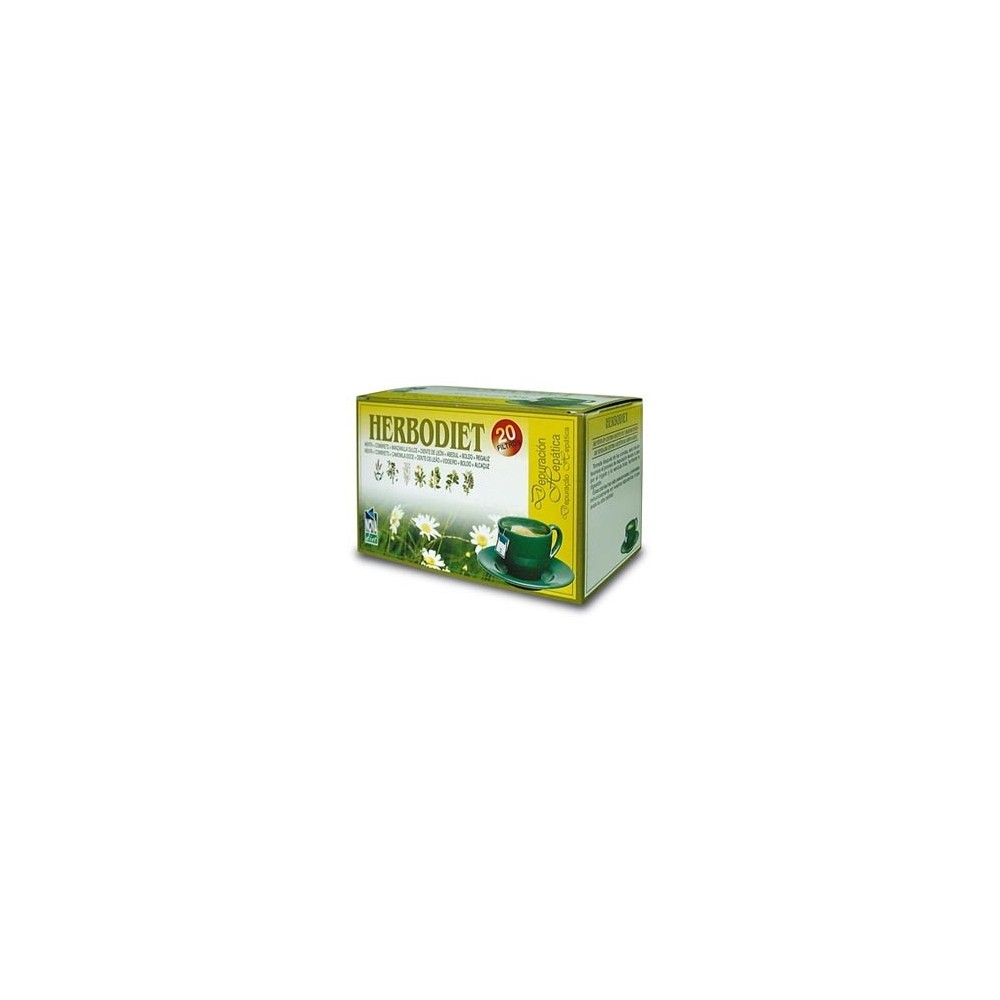 Novadiet Herbodiet Depur Hepatica 20 vnt