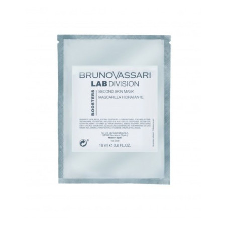 Set, Bruno Vassari, Lab Division, Hyaluronic Acid, Hydra-Nourishing, Peel-Off Mask, For Face, 5 pcs, 18 ml
