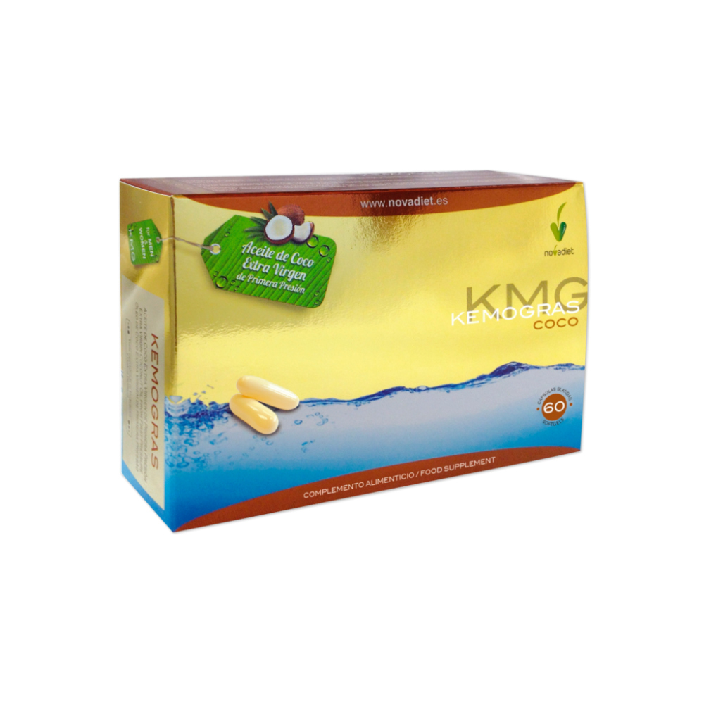 "Novadiet" Kemogras Coconut 1000 Mg 60 kapsulių