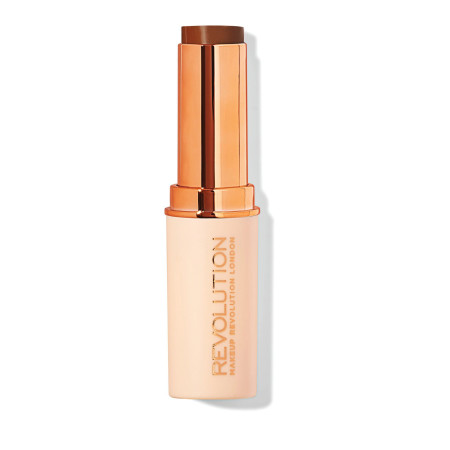 Makeup Revolution, Fast Base Concelear, Vegan, Foundation Stick, F 17, 10 g