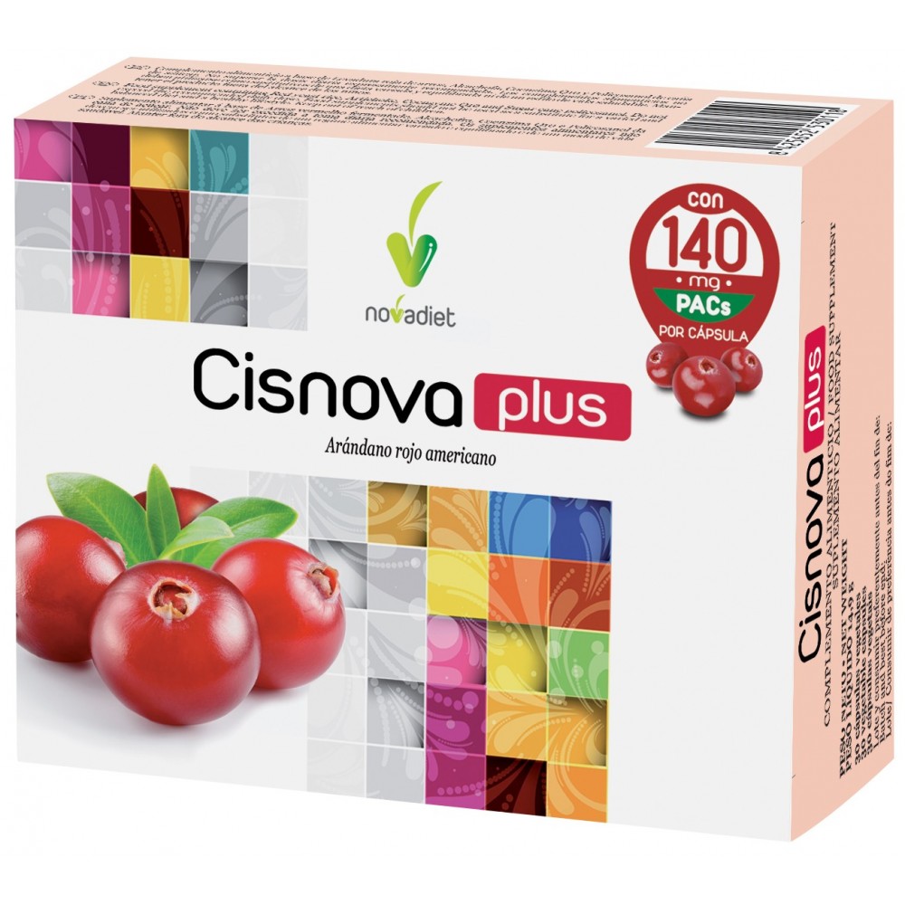 Novadiet Cisnova Plus 60 kapsulių