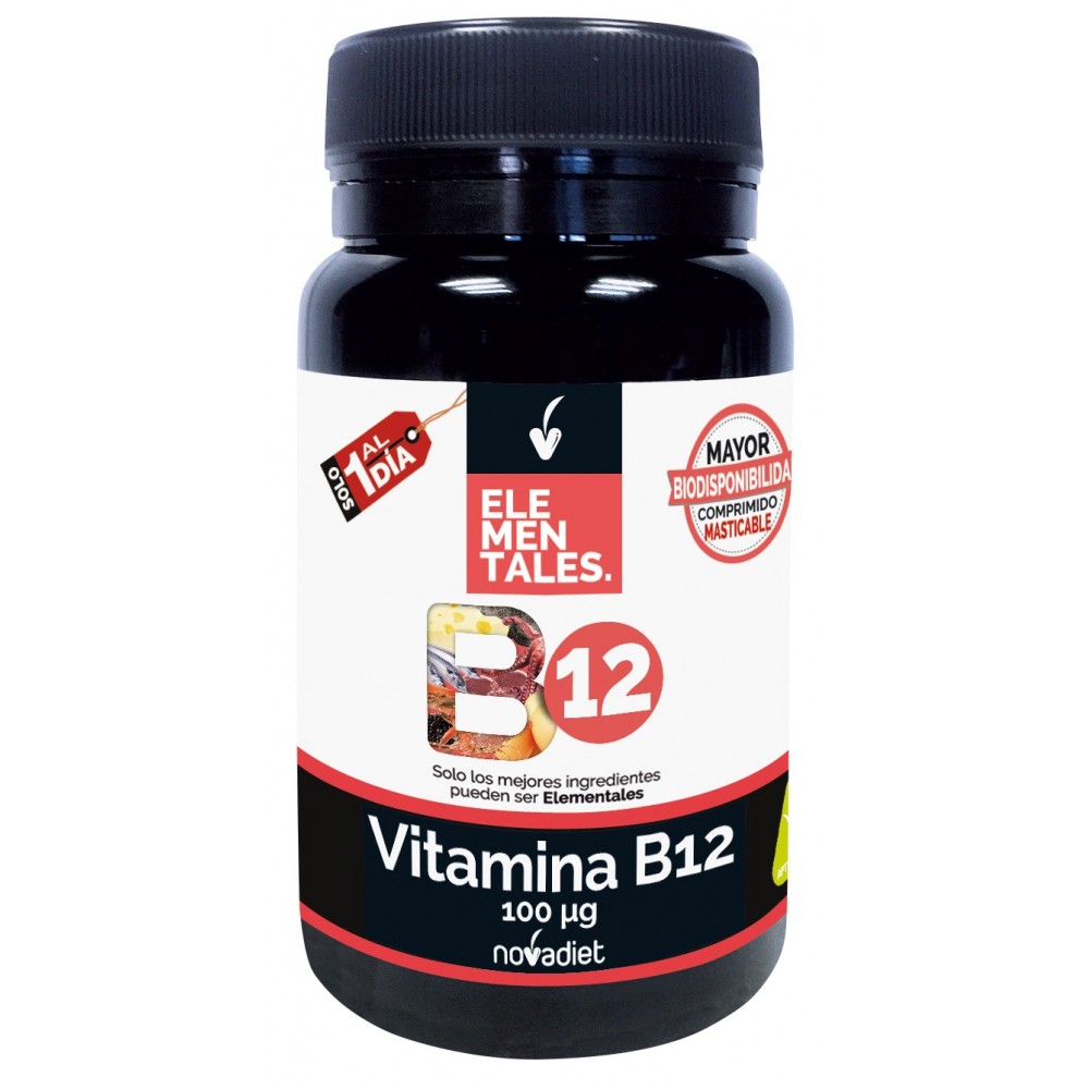 Novadiet Vitamina B12 100 Mcg 120 Comp