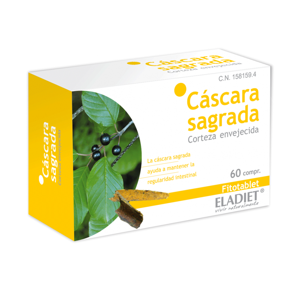 Eladiet Cascara Sagrada 300 Mg 60 vnt