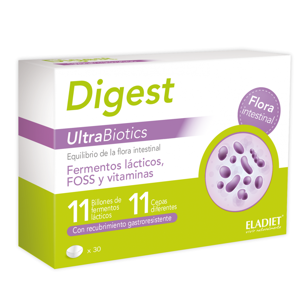 Eladiet Digest Ultrabiotikai 30 Com