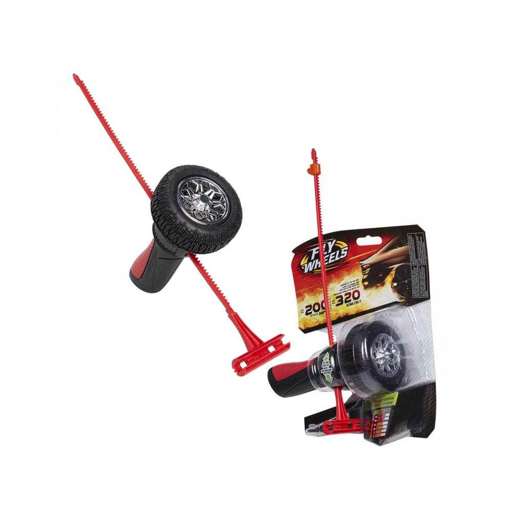 Jakks Pacific, 1 Tyre + Ejector Off-Road NBD Pro, Jakks Pacific, Fly Wheels, Red/Black, For Boys