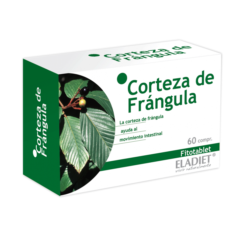 Eladiet Frangula Bark Fitotabletės 60 vnt