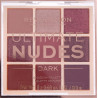Makeup Revolution, Ultimate Nudes, Eyeshadow Palette, Dark, 9 Shades, 8.1 g