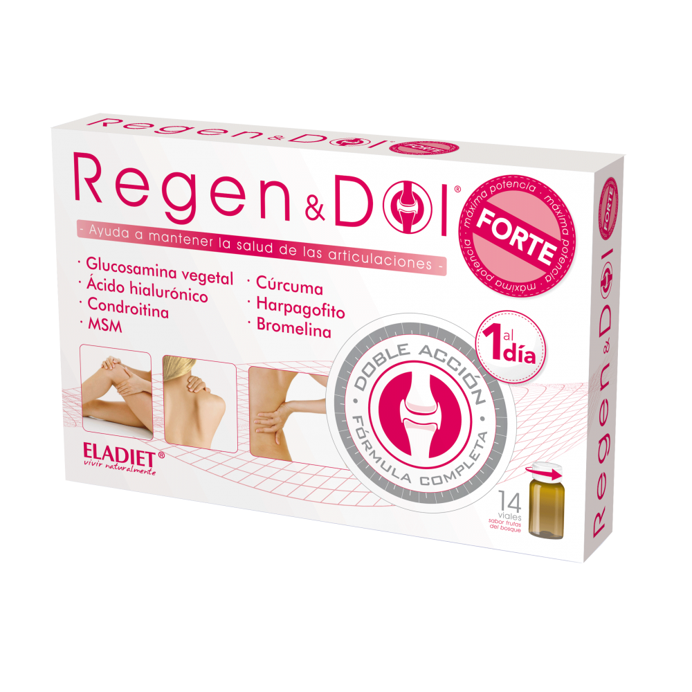 Eladiet Regen ir Dol Forte 14 buteliukų