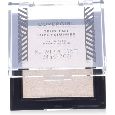 Covergirl, Trublend Super Stunner, Highlighting, Blush Highlighter Compact, Blue Pearl, 3.4 g