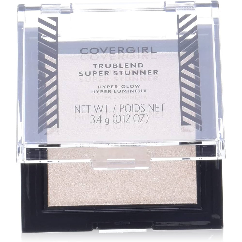 Covergirl, Trublend Super Stunner, Highlighting, Blush Highlighter Compact, Blue Pearl, 3.4 g